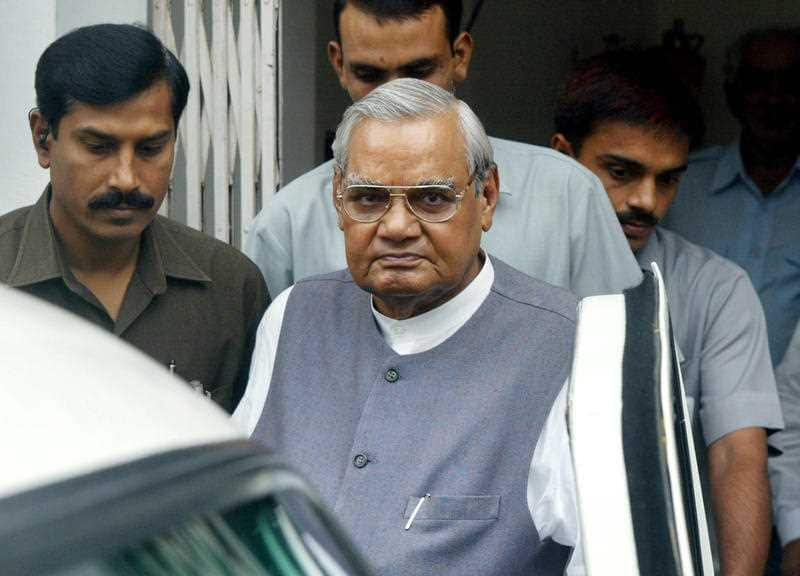 Atal Bihari Vajpayee - pictured in 2004 - is ill.