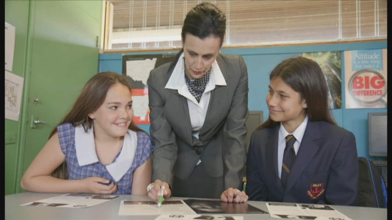 Students of the Indigenous Girls Academy