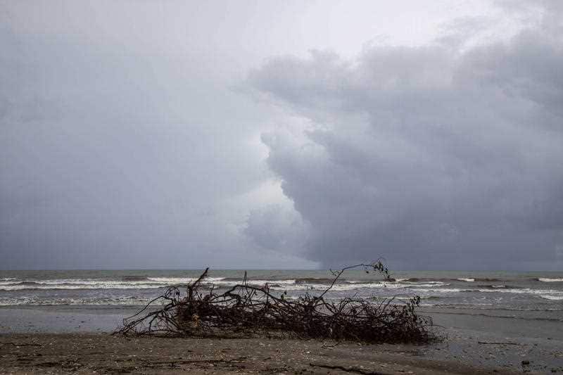 A view of Banten, Indonesia, on December 24, following the tsunami.