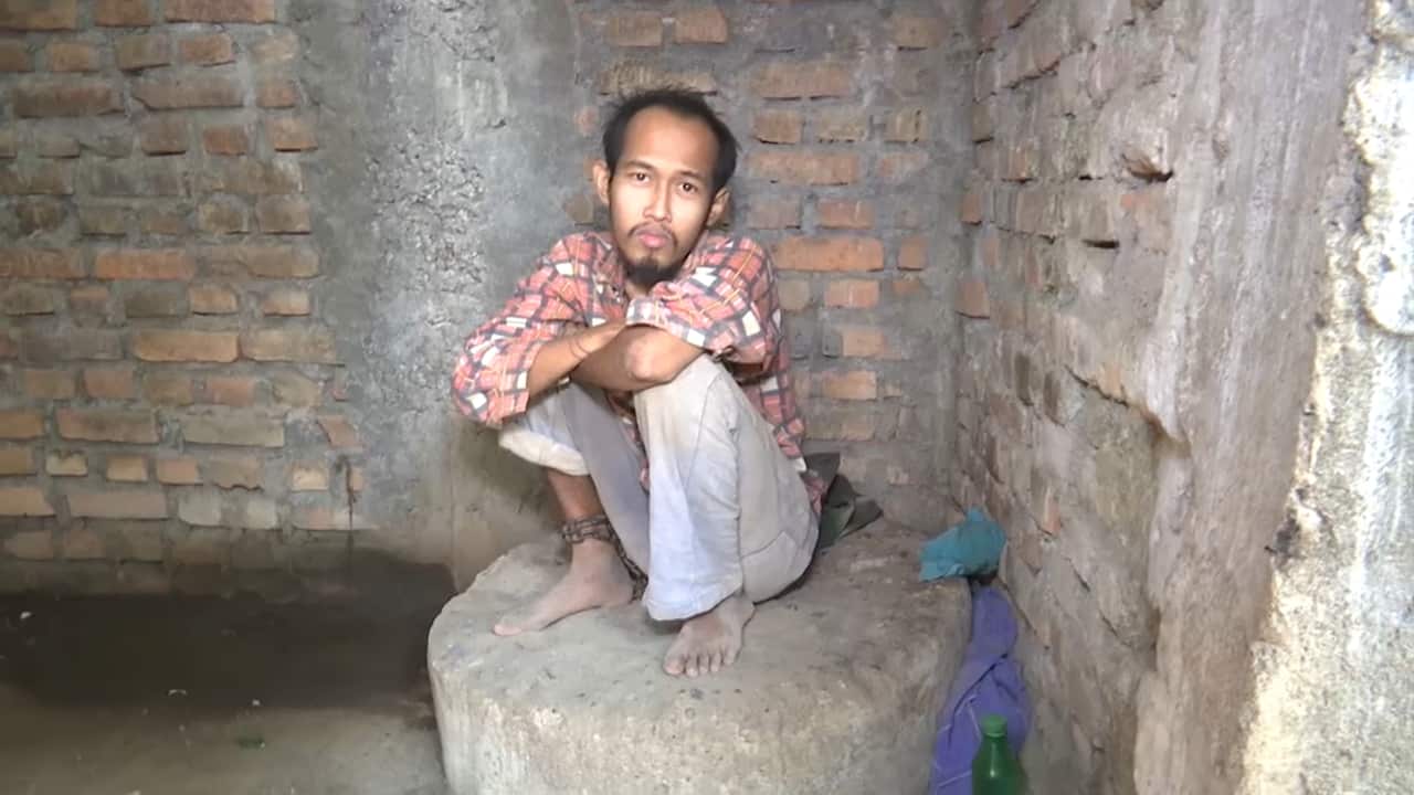 A man at 'Marsiyo’s House'