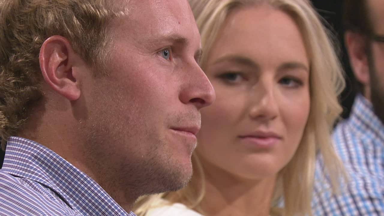 Joel Trist and girlfriend Agie Krowka, who also helped