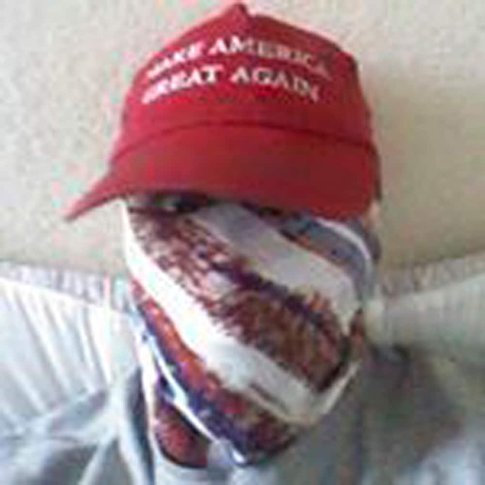 This photo was used as the profile picture on the Instagram account of Nikolas Cruz.