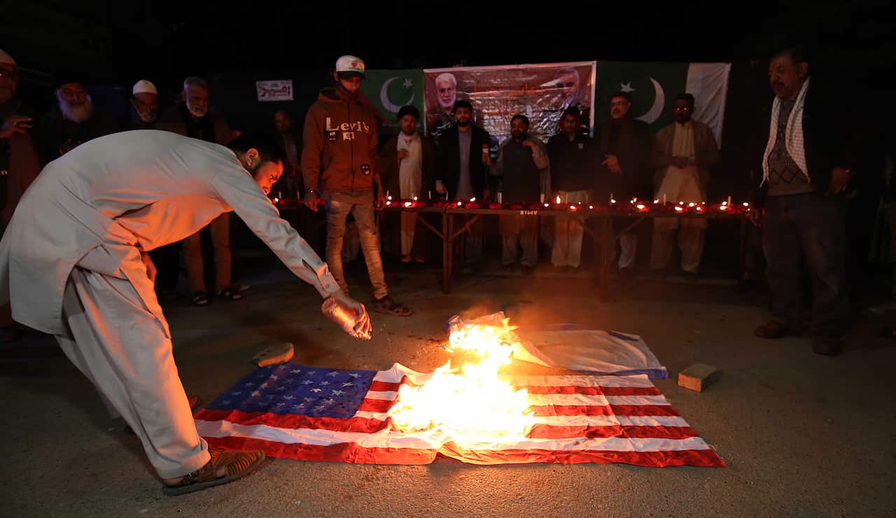 Pro and anti-government protests have cropped up across Iran’s capital, as the country faces increased condemnation over the downing of a Ukrainian flight.