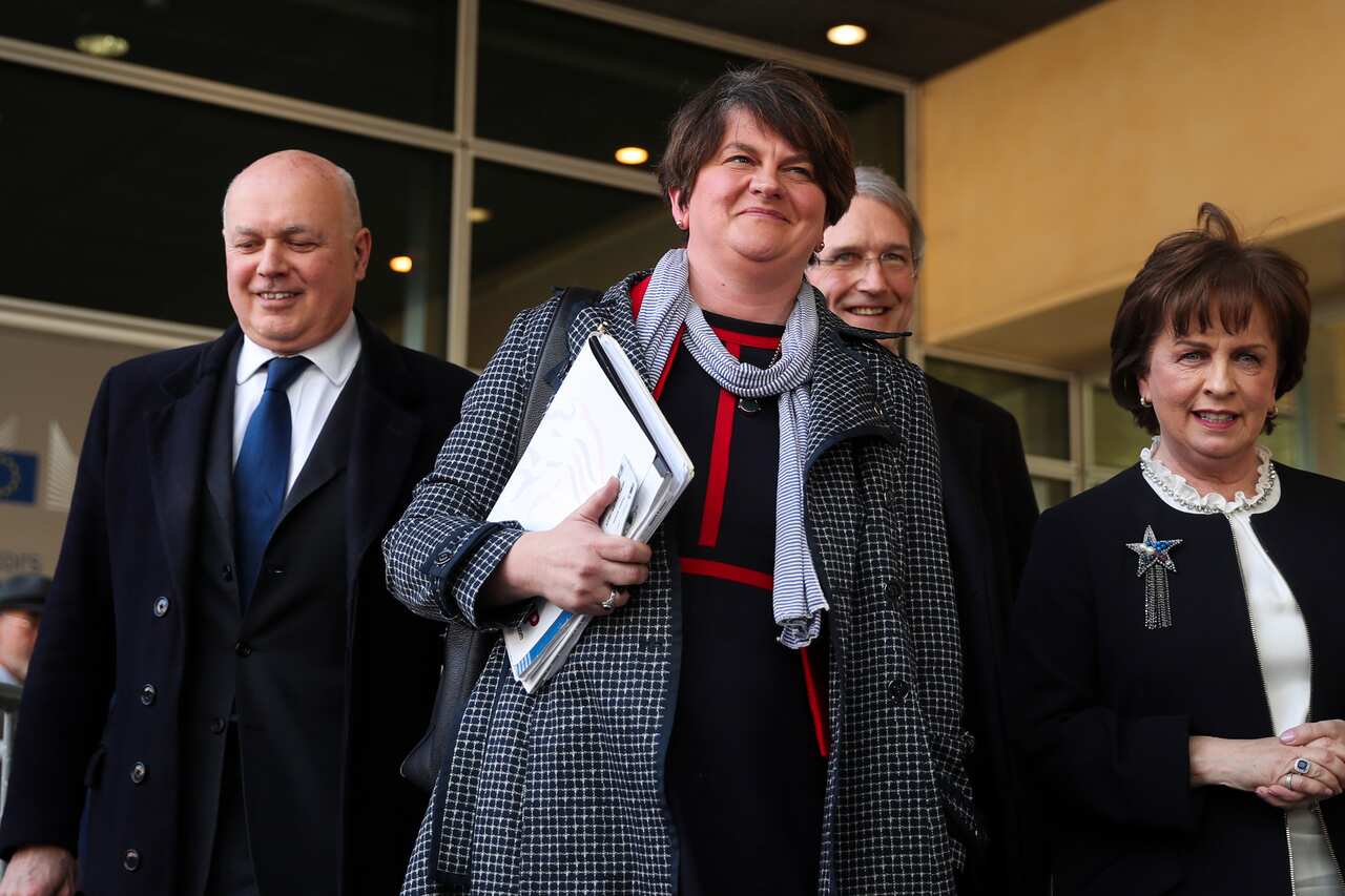  Northern Ireland Democratic Unionist Party leader Arlene Foster.