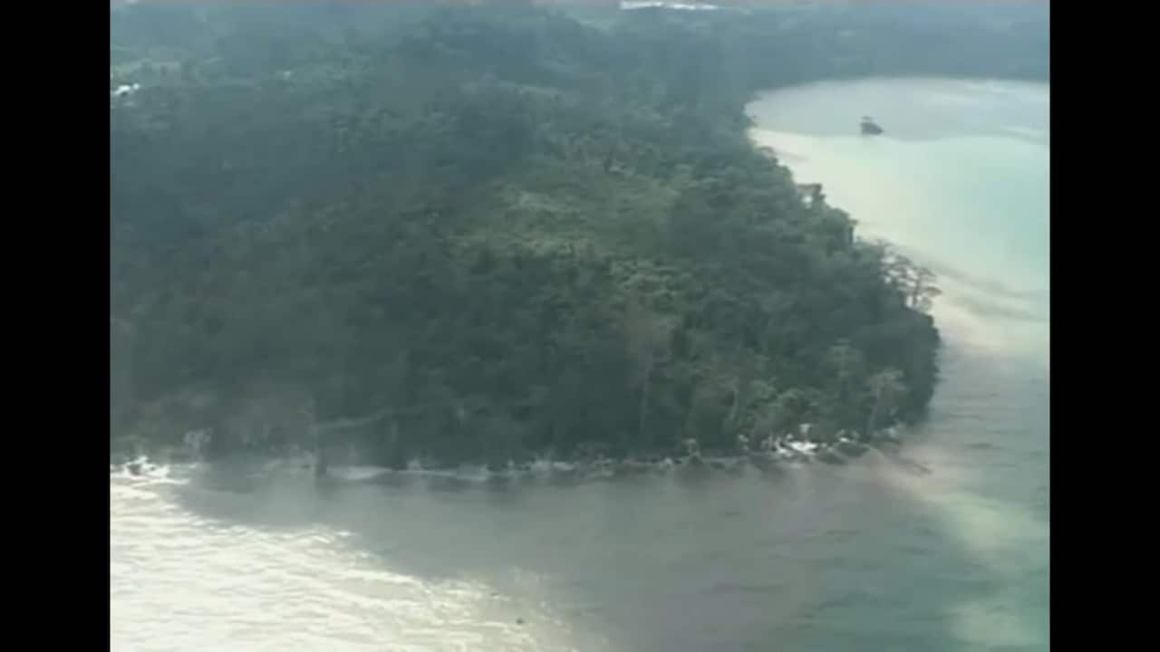 The remote North Sentinel Island.