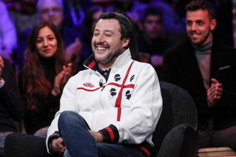 Italian Deputy Premier and Interior Minister, Matteo Salvini.