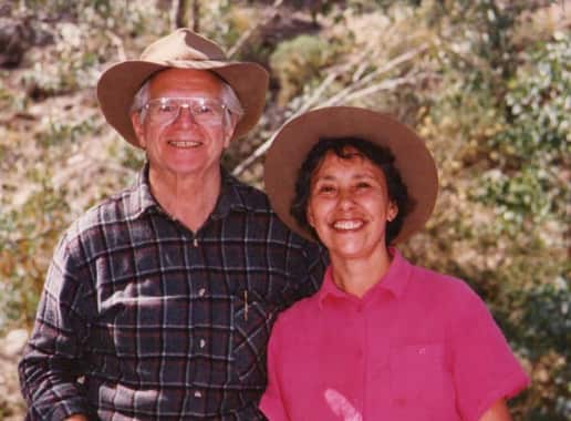 Kelvin Anderson and Ivy in 1990.