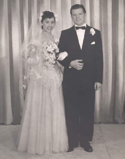 Ivy and Kelvin Anderson married in Canada in the 1950's.