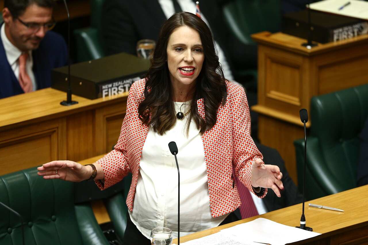 Jacinda Ardern continued to work as Prime Minister right up until the birth. 