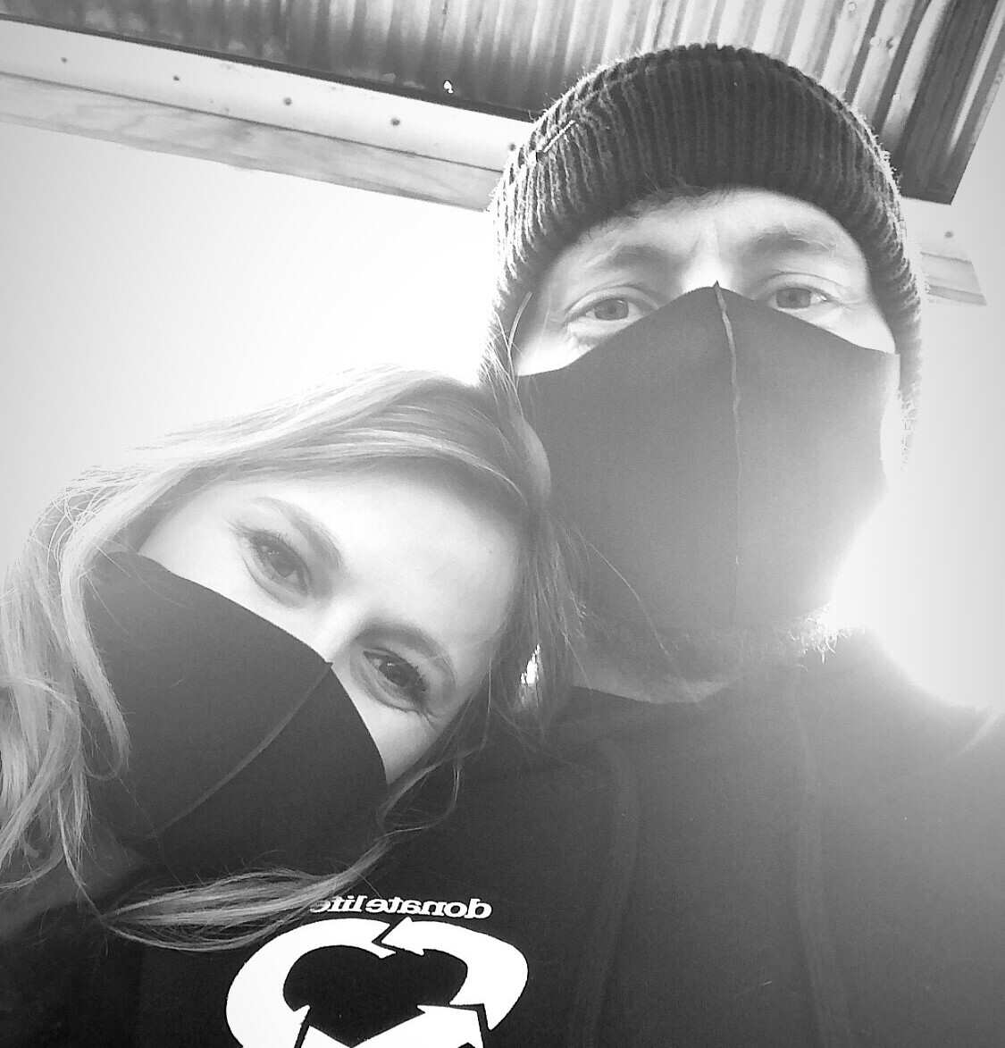 James Sheppard and his fiancée.