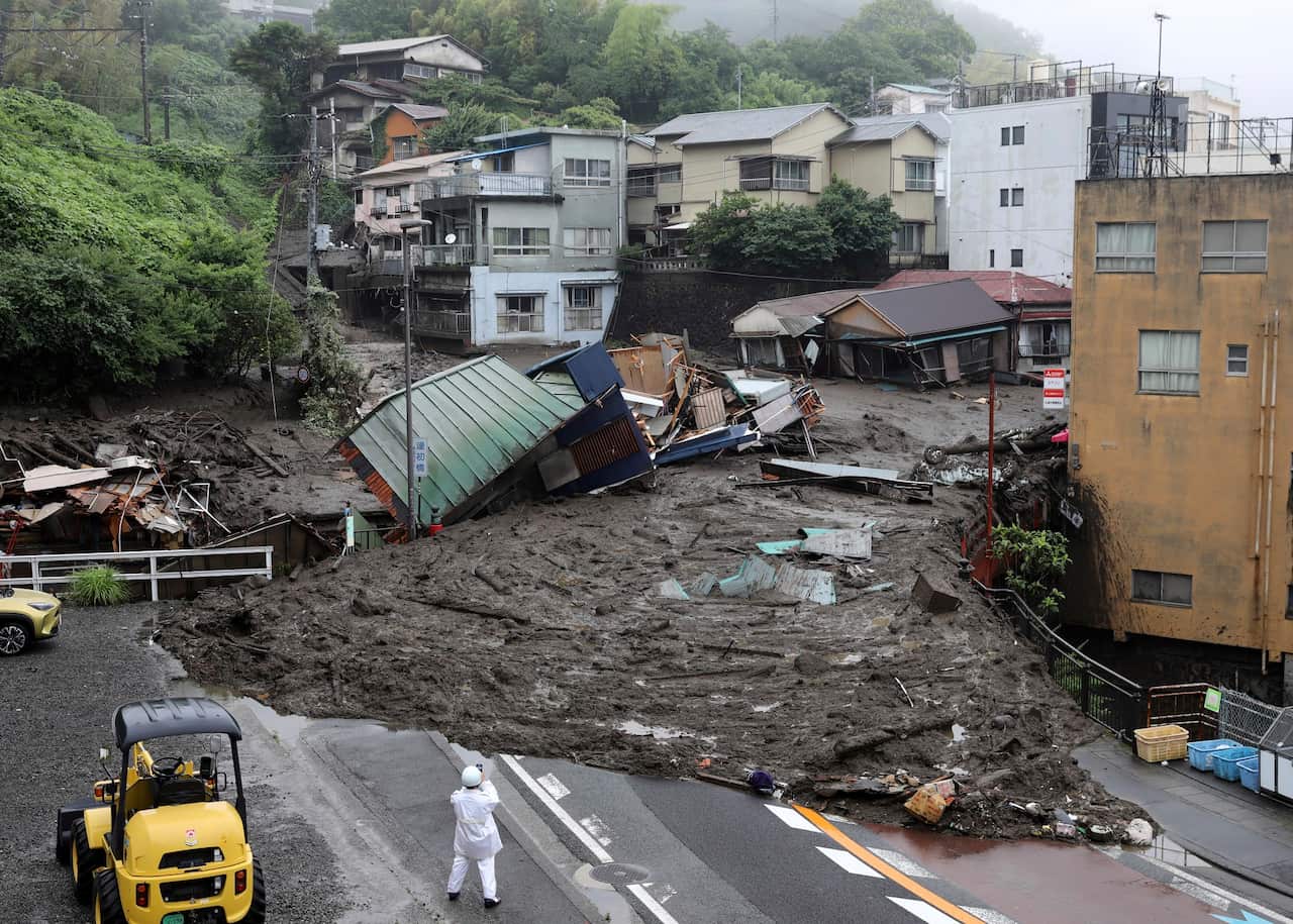 Two residents are dead and 20 people are still missing.