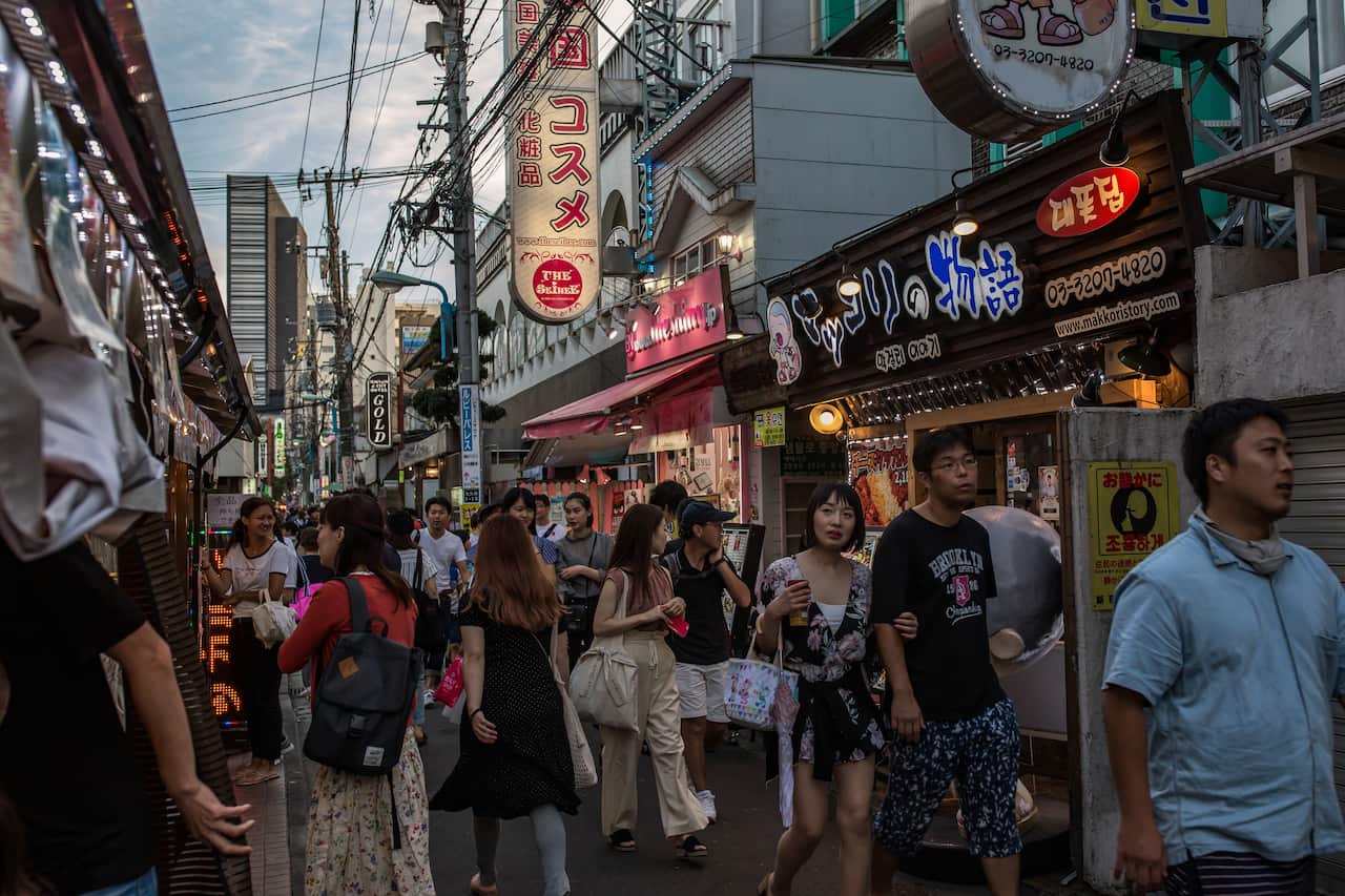 The Shin-Okubo neighborhood of Tokyo, once a marginalized area for the citys Korean minority, has transformed into a tourist spot.