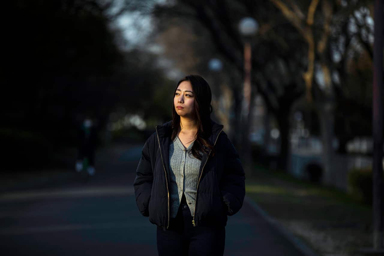 "The world I was living in was already small," Nazuna Hashimoto of Osaka, Japan, says of her struggle with depression last year. "But I felt it become smaller." (Hiroko Masuike/The New York Times) 