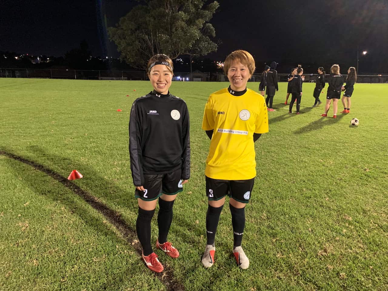 Eri Namita and Miki Onodera 