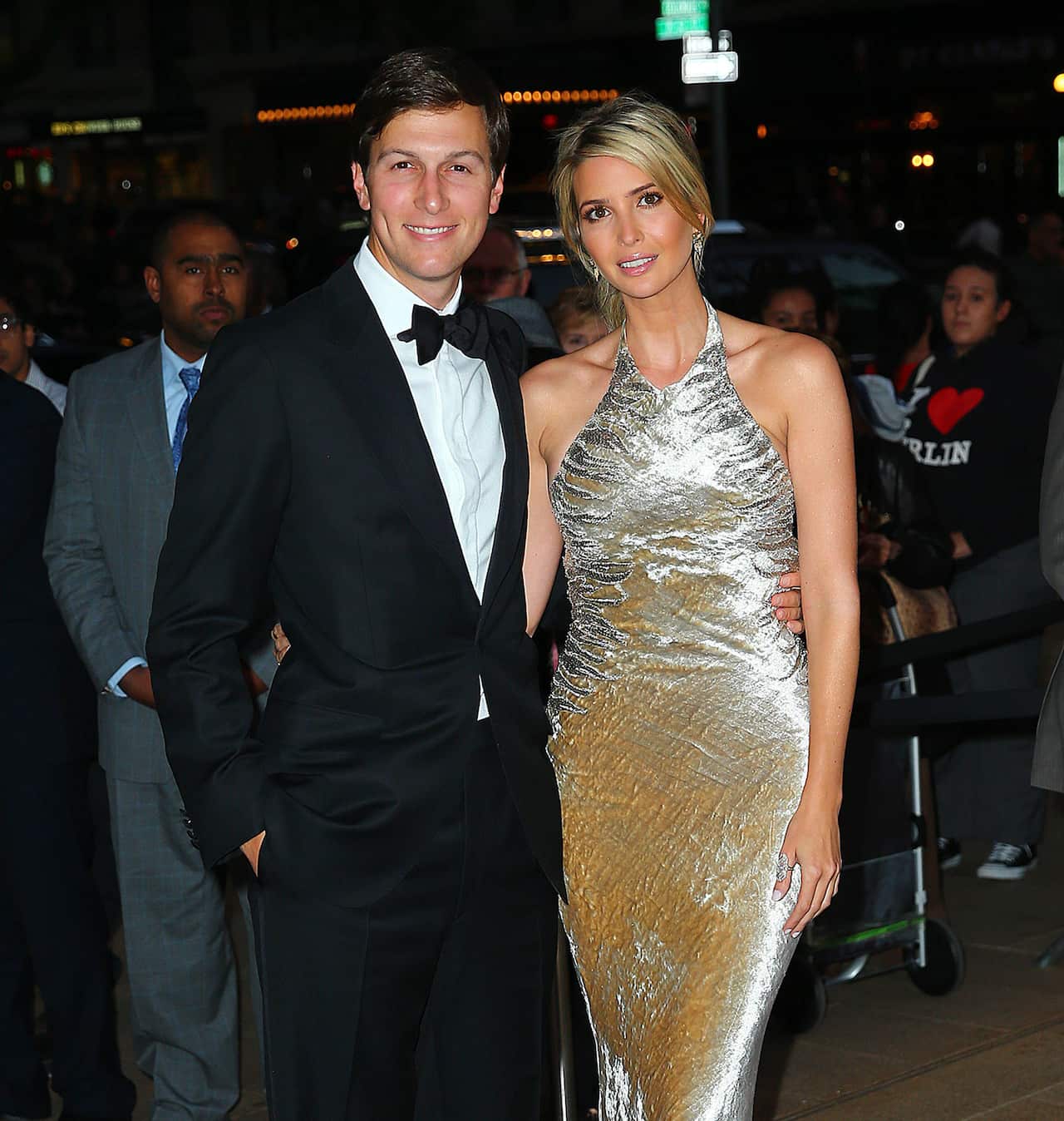A file image of Jared Kushner and Ivanka Trump (AAP)