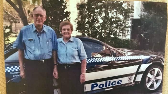 Jean McPhee and her husband Lindsey McPhee 1990s