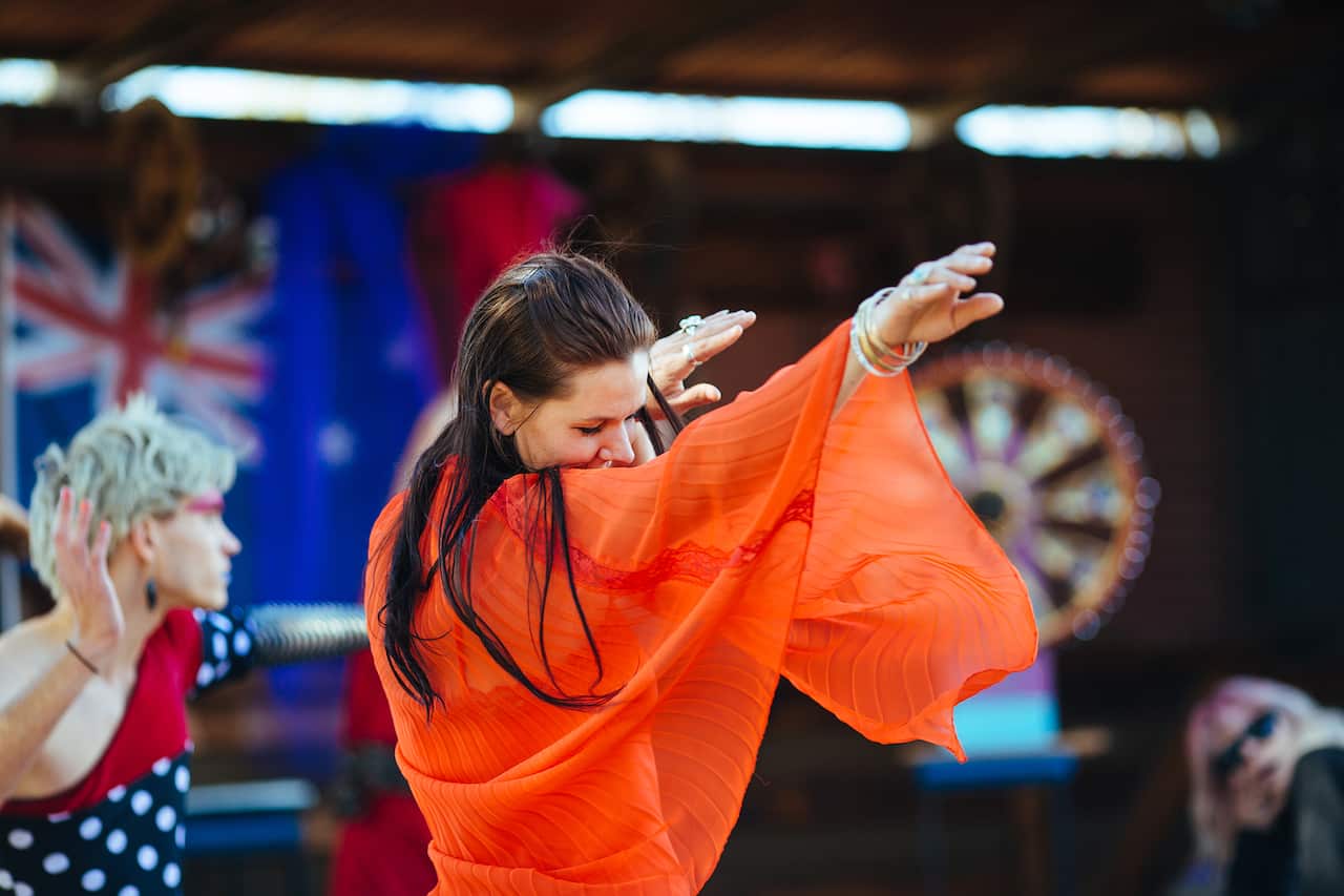 Festival dancer
