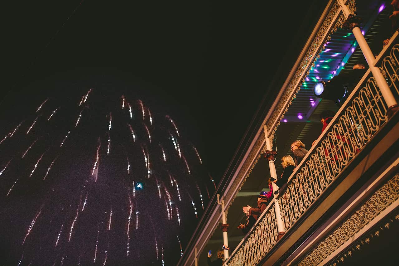 Fireworks in Broken Hill