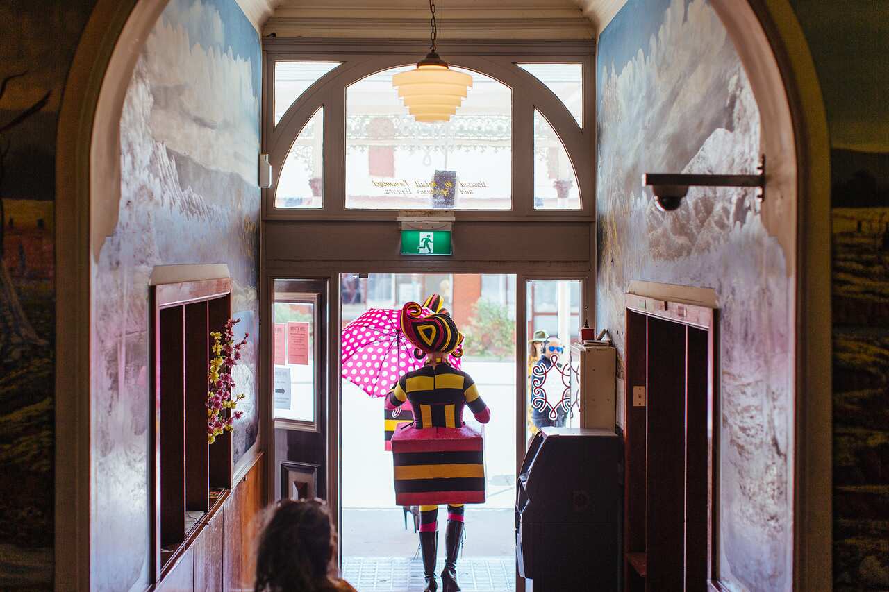 An outfit at the Broken Heel festival