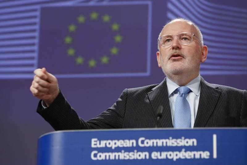 European Commission Vice-President Frans Timmermans said more needs to be done to combat a rising tide of anti-semetic rhetoric. 