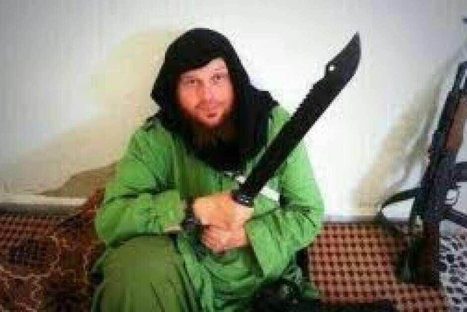 New Zealand jihadi Mark Taylor. The NZ government does not want him to return home after his time in Syria.
