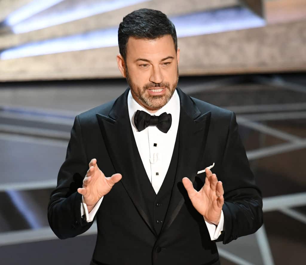 Jimmy Kimmel is the host of the 90th Academy Awards, also known as the Oscars.