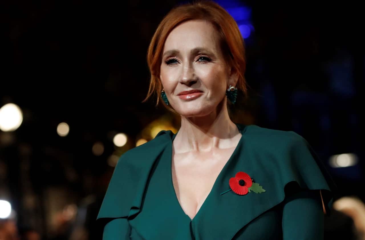File image of writer JK Rowling, the author of the Harry Potter fantasy series.