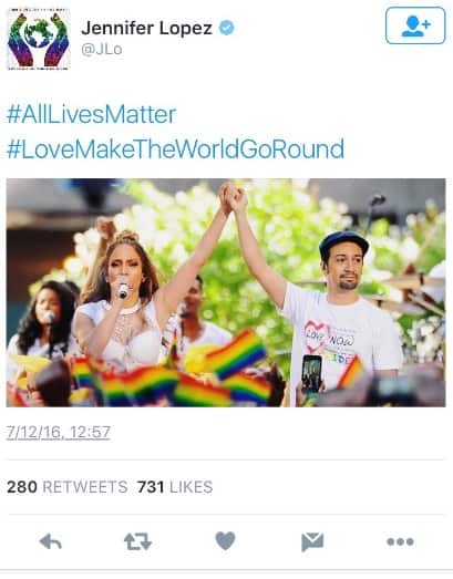 Image of the Tweet before it was deleted