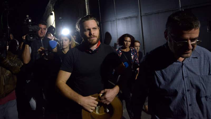 The 32-year-old Australian is now staying with friends in the Bulgarian capital.