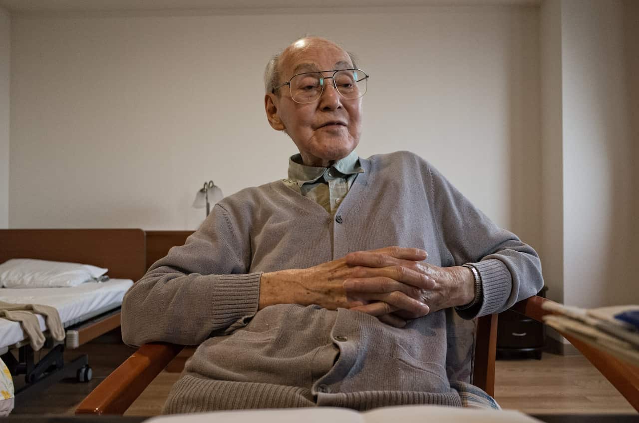 Joe Murakami was 14 years old when he was interned (photo by Kenji Maeji)