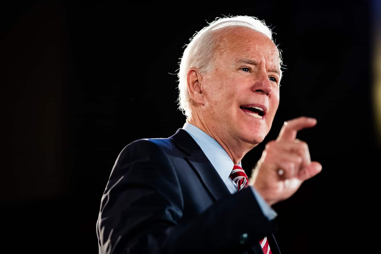 Democratic presidential candidate and former Vice President Joe Biden.