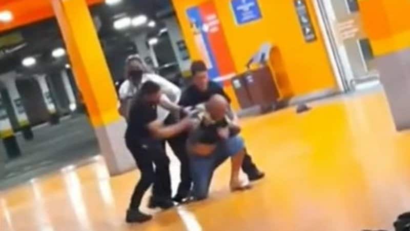  Joao Alberto Silveira Freitas was beaten to death by security guards at a Sao Paolo supermarket.