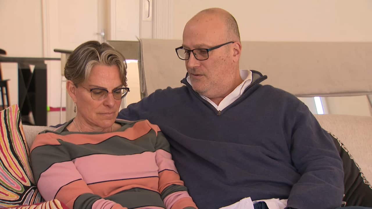 Jody Friedman and her partner Leigh Sackville.