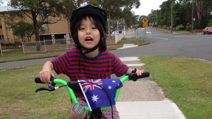 A picture reportedly to be of Julian Cadman.