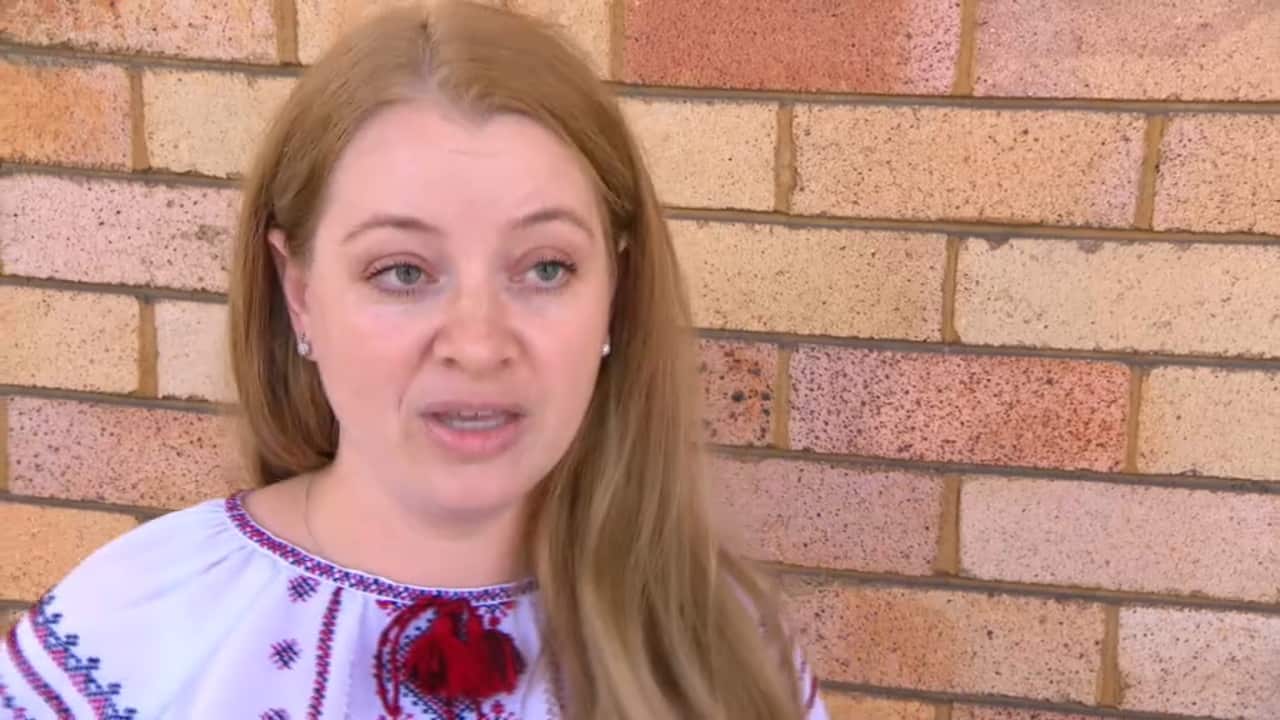 Julie Semeniuk says there is great anxiety felt by members of the Ukrainian Australian community as they pray for the safety of their loved ones. 