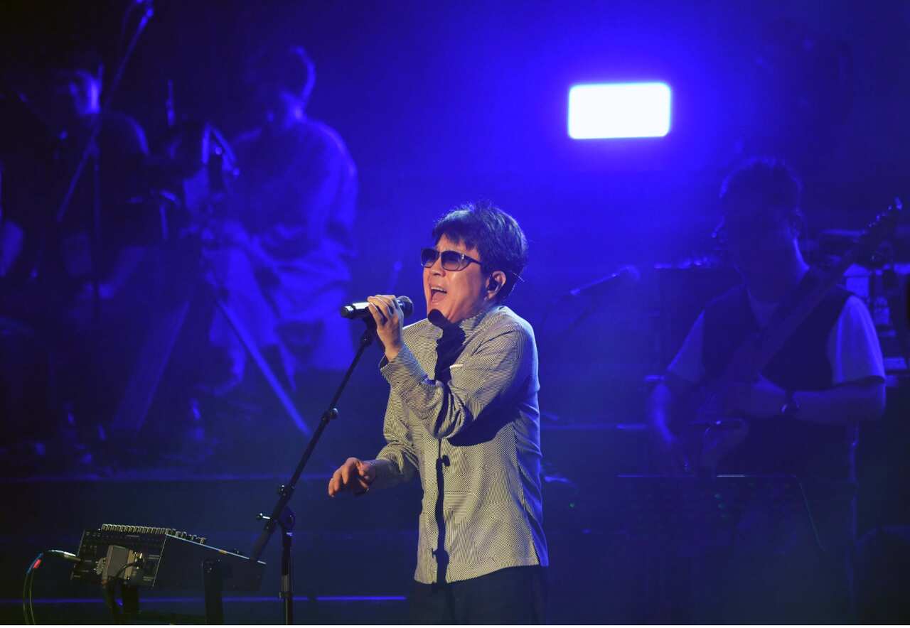 South Korean singer Cho Yong-pil performed at a concert in the North attended by Kim Jong-un.