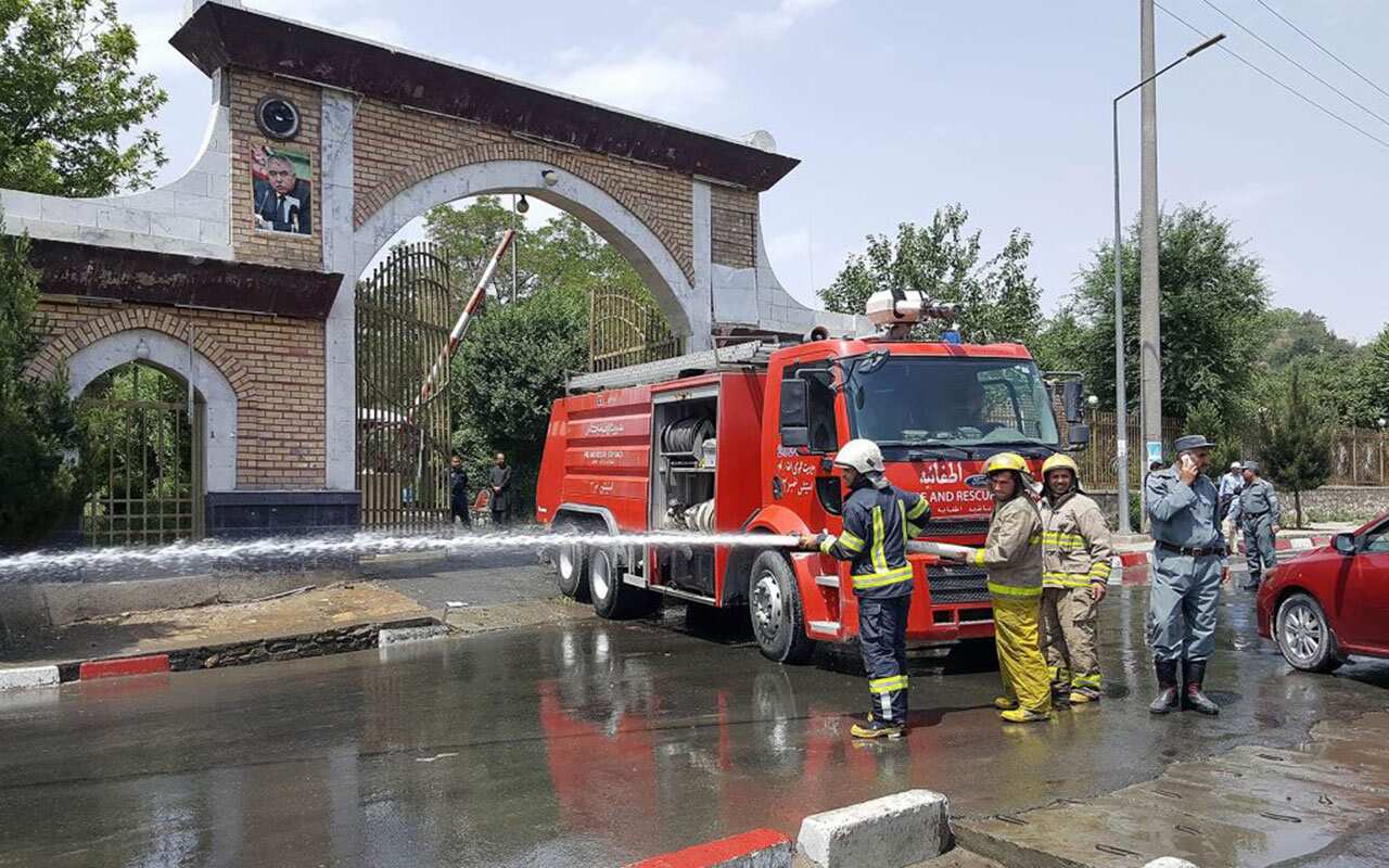 At least seven people were killed in a suicide bombing on June 4 near a gathering of top clerics in Afghanistan's capital Kabul.