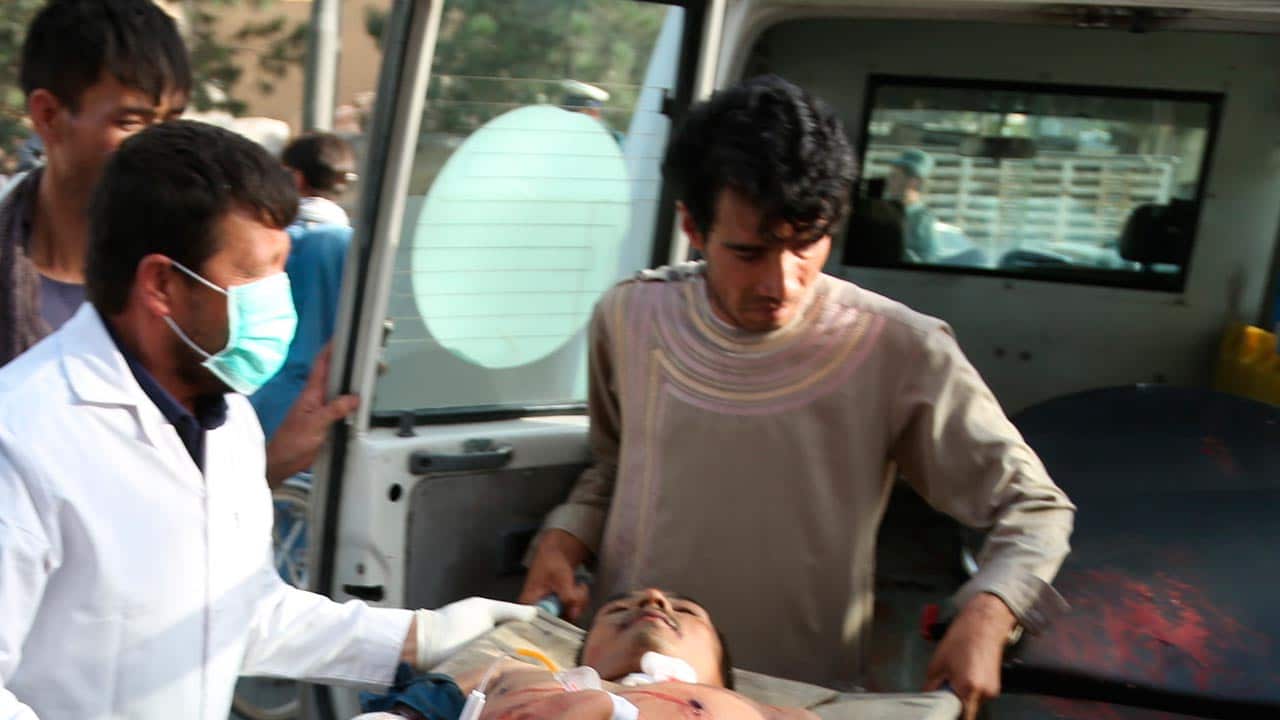 A blast that rocked western Kabul has claimed the lives of at least 25 people.