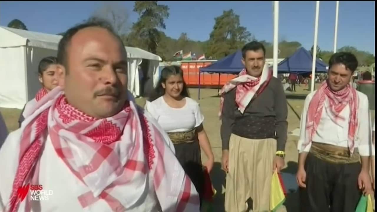 Spokesman for the Rojavae Group's dance troupe Kadaan Jamo.