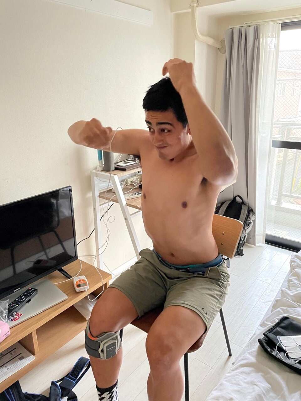 Kai Sakaibara in lockdown