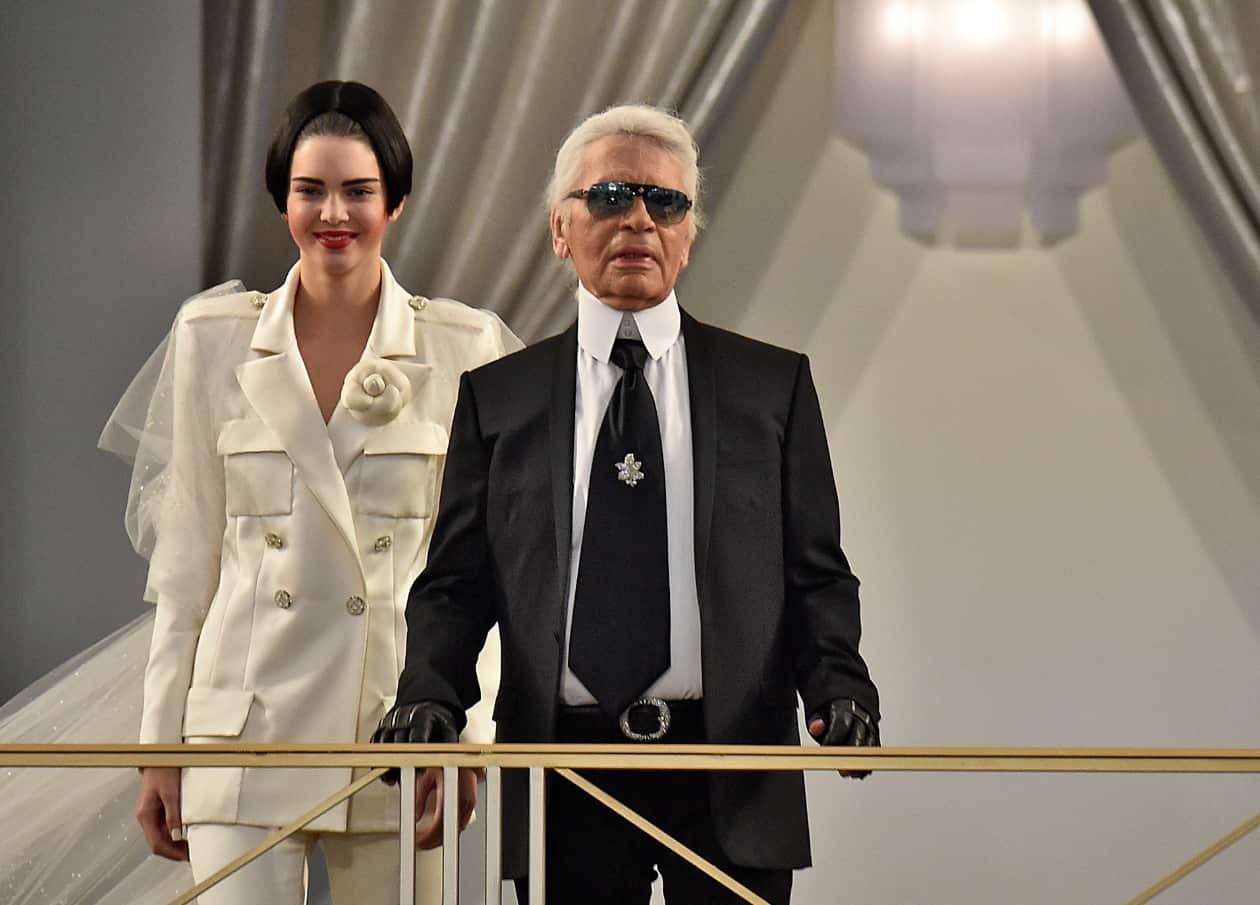 Mr Lagerfeld had spoken about his distaste for burials before.