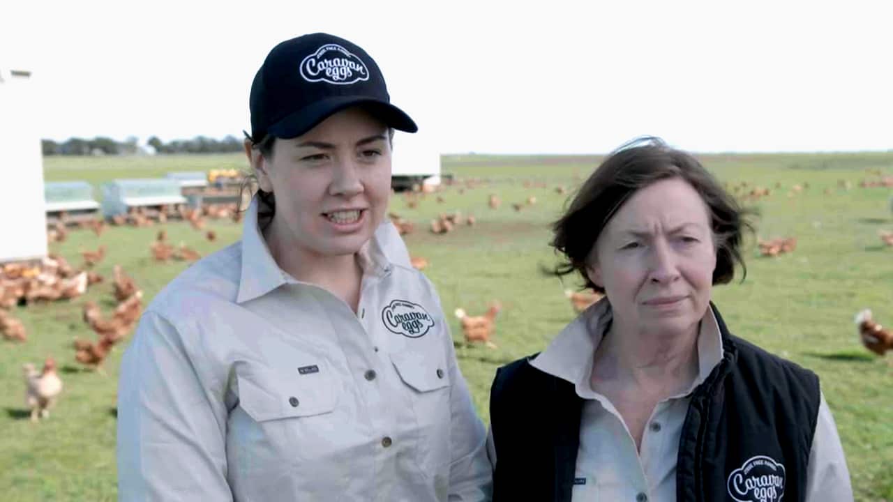 Kate and Jill Warner started Caravan Eggs in 2016.