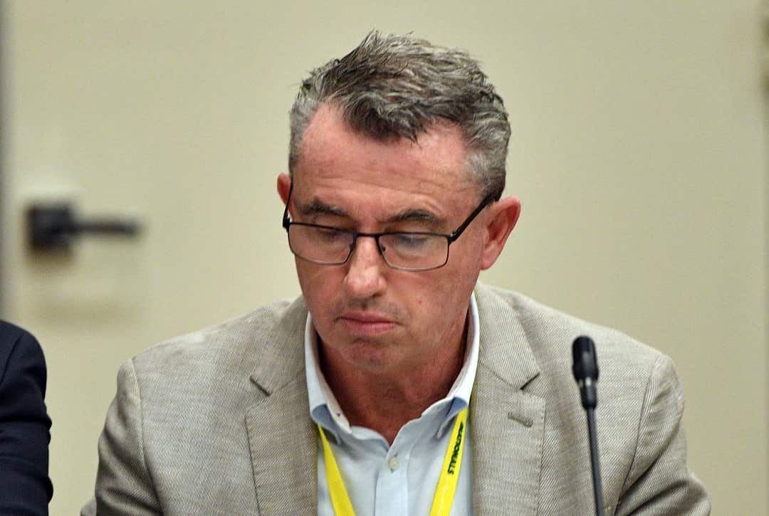 Nationals Member for Page Kevin Hogan at the Nationals Federal Council at the Canberra Hyatt Hotel in Canberra, Saturday, August 18, 2018. (AAP Image/Mick Tsikas) NO ARCHIVING