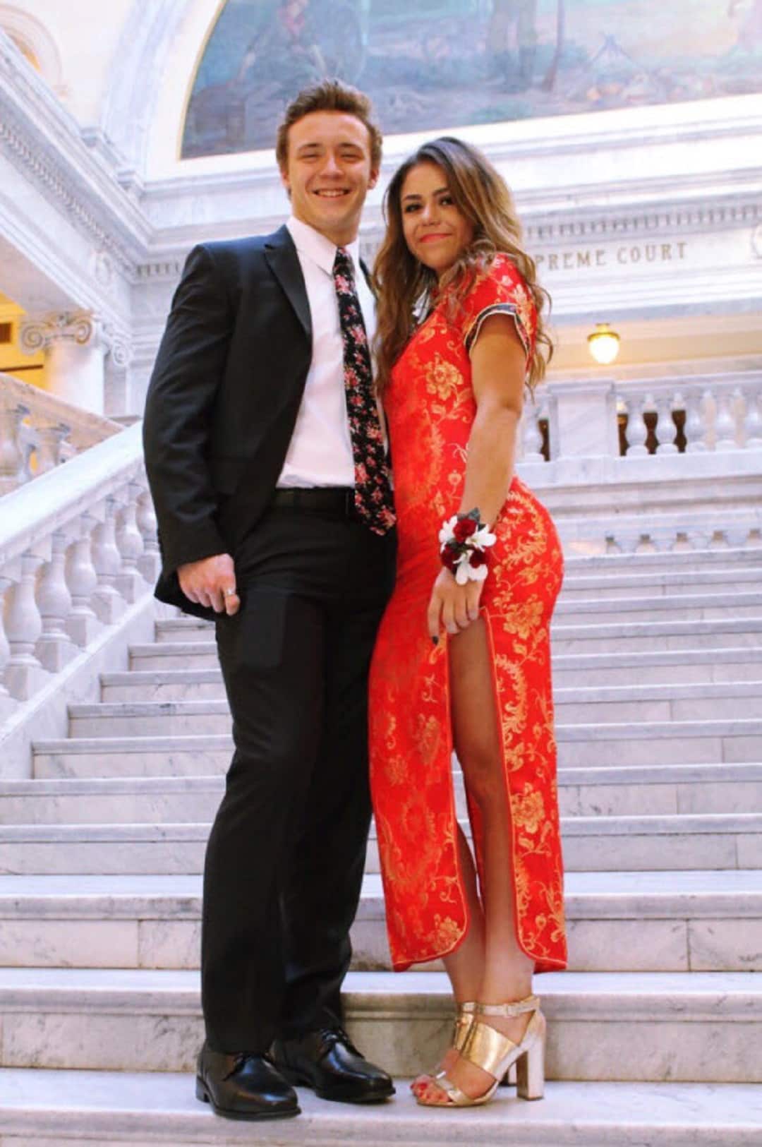 Keziah Daum, who is not Chinese, sparked a backlash after posting photos on social media of her wearing a qipao.