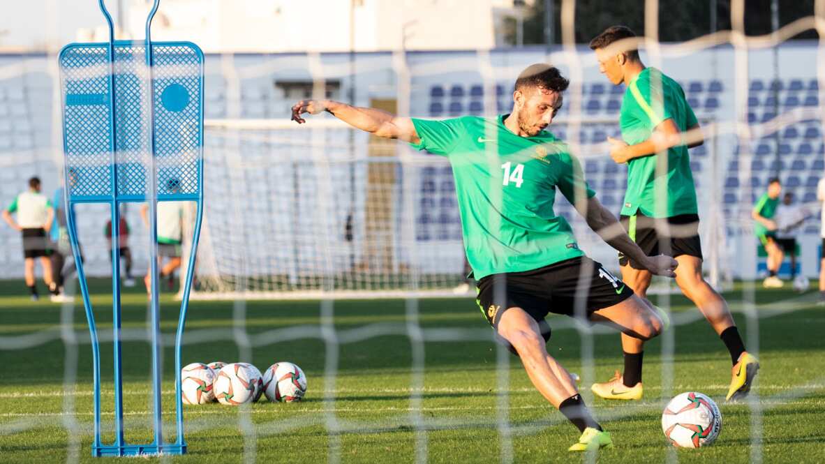 Socceroos forward Apostolos Giannou.