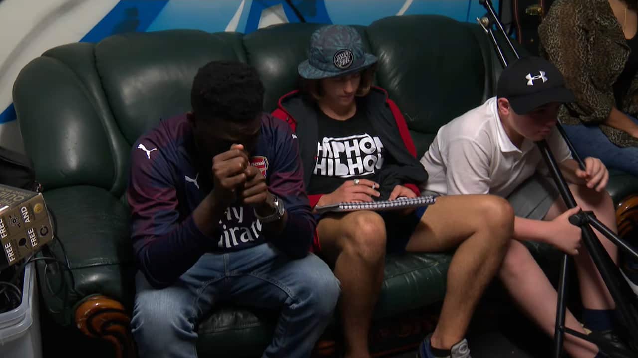 Some of students that took part in DJ Juls workshop at The Street University.