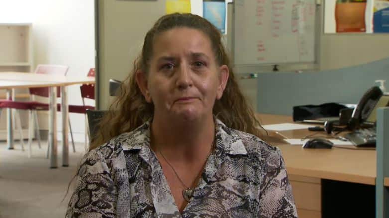 46-year-old domestic worker Kim Amos first tried to enter the workforce 13 years ago.  