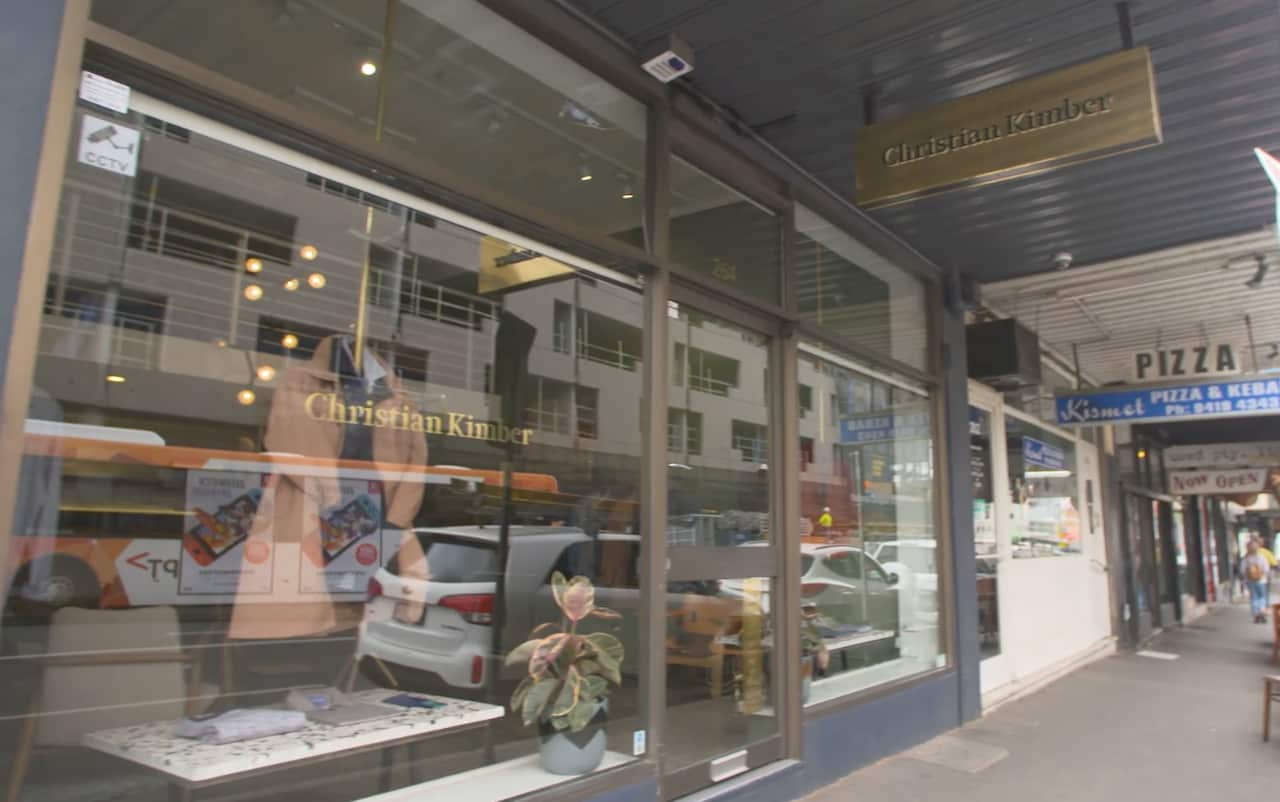 Christian Kimber is based in Melbourne's Fiztroy and plans to open a CBD shopfront in 2020.