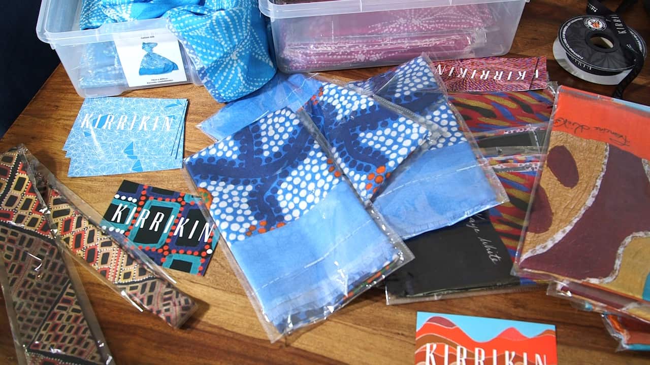 Kirrikin commissions Indigenous artists to design their products.
