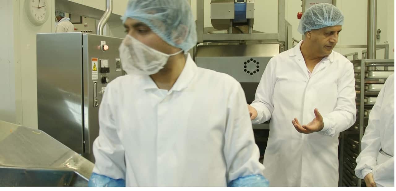 Former sea captain Kishore now runs his Marrickville factory.